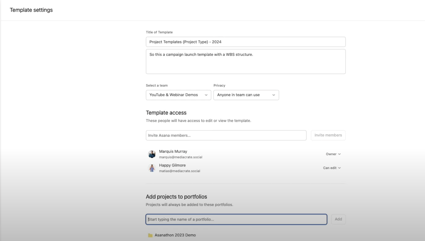 How to Create Customize and Use Asana Templates 2025 Cirface